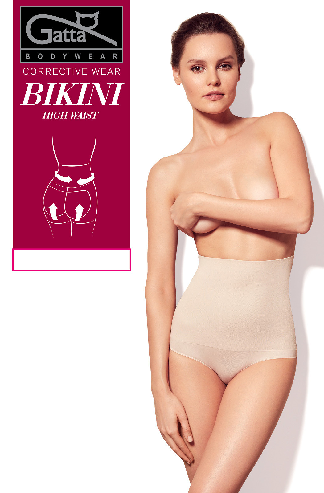 Figi Gatta Corrective Bikini High Waist 1464S rozm. M